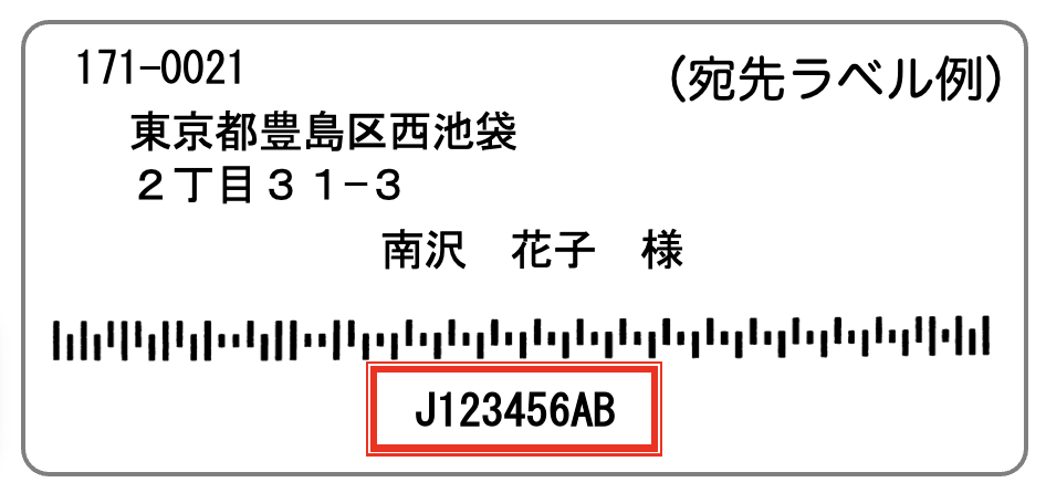 郵便ラベル