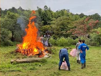 2023年8月 那須農場支援労働報告